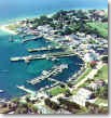 The harbor at Mackinac Island