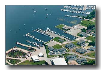 Aerial photo of the Yacht Harbor and Yacht Club at Sturgeon Bay 7/11/17 #28