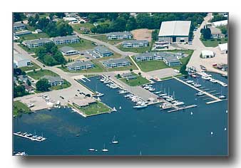 Aerial photo of the Yacht Harbor and Yacht Club at Sturgeon Bay 7/11/17 #36