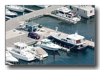 Yacht Harbor and Yacht Club detail