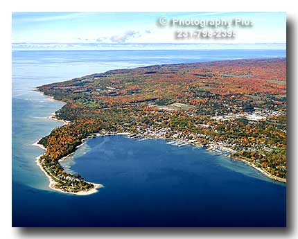 Harbor Springs in the fall