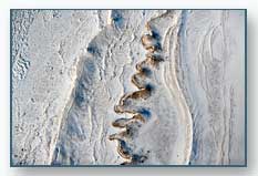 Lakeshore Ice Patterns