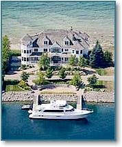A Bay Harbor residence and boat