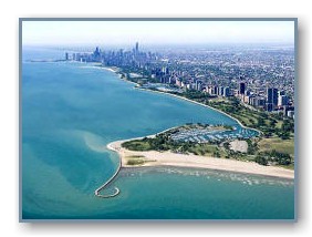 Montrose Harbor and the Chicago Skyline