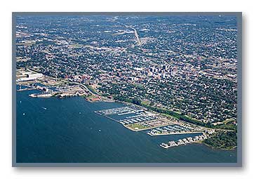 Aerial Photo of Erie, PA