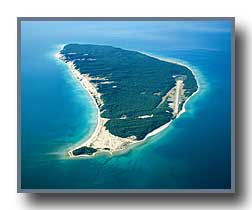 Aerial photo of South Fox Island