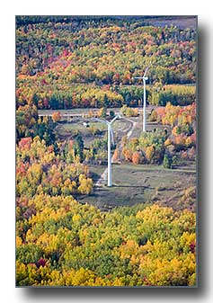 Mackinaw City wind turbines