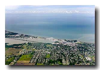 Port Clinton Aerial View