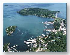 Another aerial view of Put-in-Bay Harbor