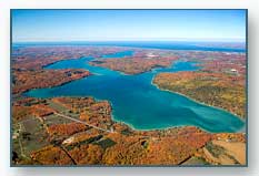 Walloon Lake with Fall Color