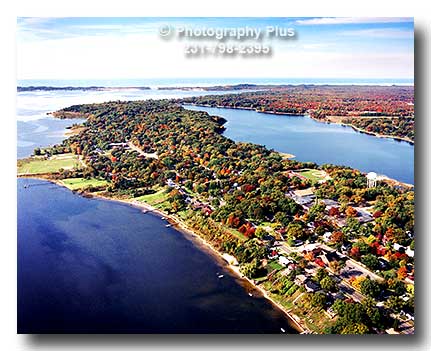 North Muskegon in fall