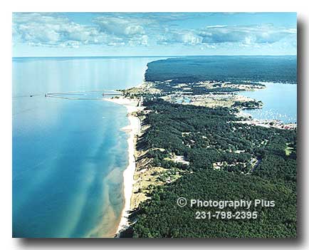 Muskegon shoreline